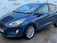 Used Ford Fiesta Titanium 100 HP (73 kW) 2019 Blue Hatchback