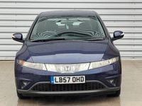 Used Honda Civic SE 2007 Blue Hatchback