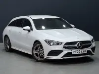 Used Mercedes CLA200 AMG line 163 HP (119 kW) 2022 White Coupe
