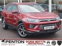 Used Ssangyong (KGM) Korando 163 HP (119 kW) 2023 Red SUV