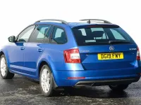 Used Skoda Octavia SE L 147 HP (108 kW) 2019 Race blue metallic Estate