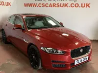Used Jaguar XE Portfolio 180 HP (132 kW) 2016 Red Sedan