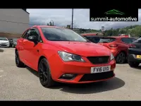 Used Seat Ibiza SE Technology 90 HP (66 kW) 2016 Red Hatchback