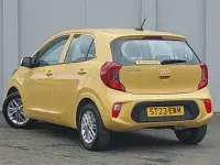 Used Kia Picanto 2023 Yellow Hatchback
