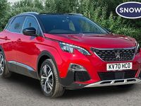 Used Peugeot 3008 GT-line 181 HP (133 kW) 2020 Red SUV