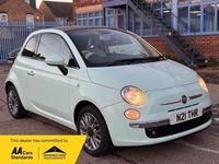 Used Fiat 500 Lounge 69 HP (50 kW) 2015 Green Cabriolet