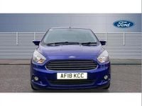 Used Ford Ka Plus Zetec 70 HP (51 kW) 2018 Blue Hatchback