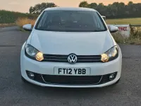 Used VW Golf VII GT 2012 White Hatchback