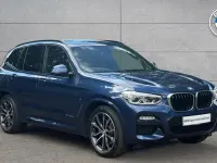 Used BMW X3 M Sport 261 HP (191 kW) 2018 Blue SUV