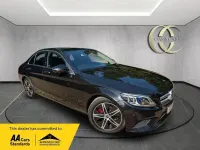 Used Mercedes C220 Premium Plus 2019 Black Sedan