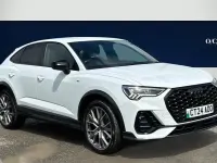 Used Audi Q3 Sportback Black Edition 150 HP (110 kW) 2024 White SUV
