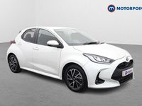 Used Toyota Yaris Hybrid Design 2022 White Hatchback