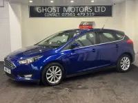 Used Ford Focus Titanium 2015 Blue Hatchback