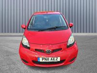 Used Toyota Aygo 68 HP (50 kW) 2011 Red Hatchback