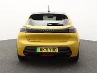 Used Peugeot e-208 Premium 100 kW (136 HP) 2021 Yellow Hatchback