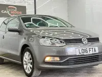 Used VW Polo Match 90 HP (66 kW) 2016 Grey Hatchback