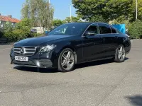 Used Mercedes E350 AMG line 2018 Black Sedan