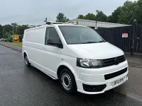 Used VW T5 102 HP (75 kW) 2012 White Van