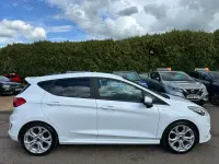 Used Ford Fiesta ST-Line 125 HP (91 kW) 2019 White Hatchback