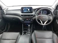 Usado Hyundai Tucson Premium 136 HP (100 kW) 2019 Azul SUV