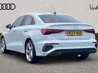 Used Audi A3 S-Line 147 HP (108 kW) 2023 White Sedan