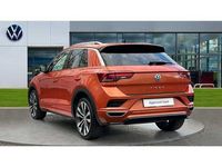 Used VW T-Roc R-line 150 HP (110 kW) 2020 Energetic orange metallic SUV