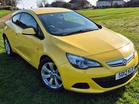 Used Vauxhall Astra GTC Sport 2012 Yellow Hatchback