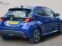 Used Toyota Yaris Design 116 HP (85 kW) 2023 Galactic blue Hatchback