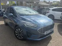 Usado Ford Fiesta Titanium 125 HP (91 kW) 2023 Azul Citadino