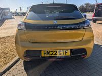 Used Peugeot 208 Allure Premium 99 HP (72 kW) 2022 Yellow Hatchback
