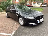 Używany Jaguar XF R-Sport 163 KM (119 kW) 2016 Czarny Sedan/Limuzyna