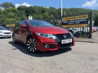 Used Honda Civic SE Plus 142 HP (104 kW) 2017 Red Estate