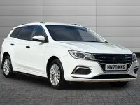 Used MG MG5 EV Exclusive 114 kW (156 HP) 2021 White Estate