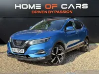 Used Nissan Qashqai Tekna 2017 Blue SUV
