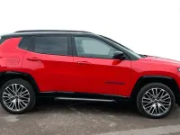 Used Jeep Compass Summit 2024 Red and black SUV
