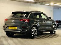 Used VW T-Roc R-line 150 HP (110 kW) 2018 Grey SUV