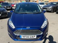 Used Ford Fiesta Titanium 105 HP (77 kW) 2014 Blue Hatchback