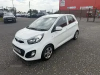 Used Kia Picanto 68 HP (50 kW) 2014 White Hatchback