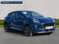 Used Ford Puma Titanium 2023 Blue SUV
