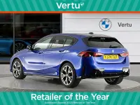Used BMW 120 M Sport 168 HP (123 kW) 2025 Blue Hatchback