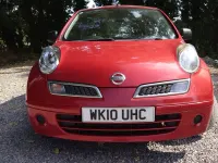 Used Nissan Micra Visia 2010 Red Hatchback