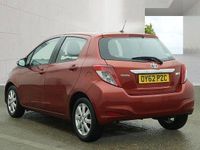 Used Toyota Yaris Multidrive S 2012 Red Hatchback