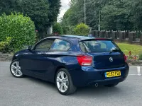 Used BMW 118 Sport Line 2013 Blue Hatchback