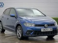 Used VW Polo R-line 115 HP (84 kW) 2025 Blue Hatchback