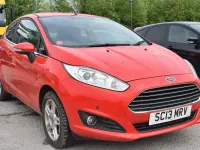 Used Ford Fiesta Zetec 125 HP (91 kW) 2013 Red Hatchback