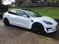 Used Tesla Model 3 Long Range AWD 366 kW (498 HP) 2020 White Sedan