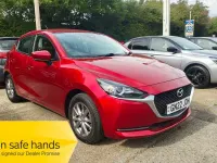 Used Mazda 2 90 HP (66 kW) 2022 Red Hatchback