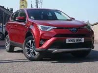Used Toyota RAV4 Hybrid 197 HP (144 kW) 2018 Red SUV