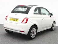 Used Fiat 500C Red 70 HP (51 kW) 2023 White Cabriolet