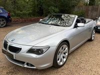 Used BMW 645 Cabriolet Luxury Line 2005 Silver Cabriolet